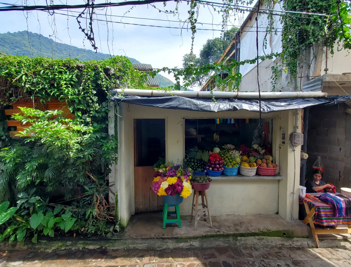 Fruit stand in Guatemala