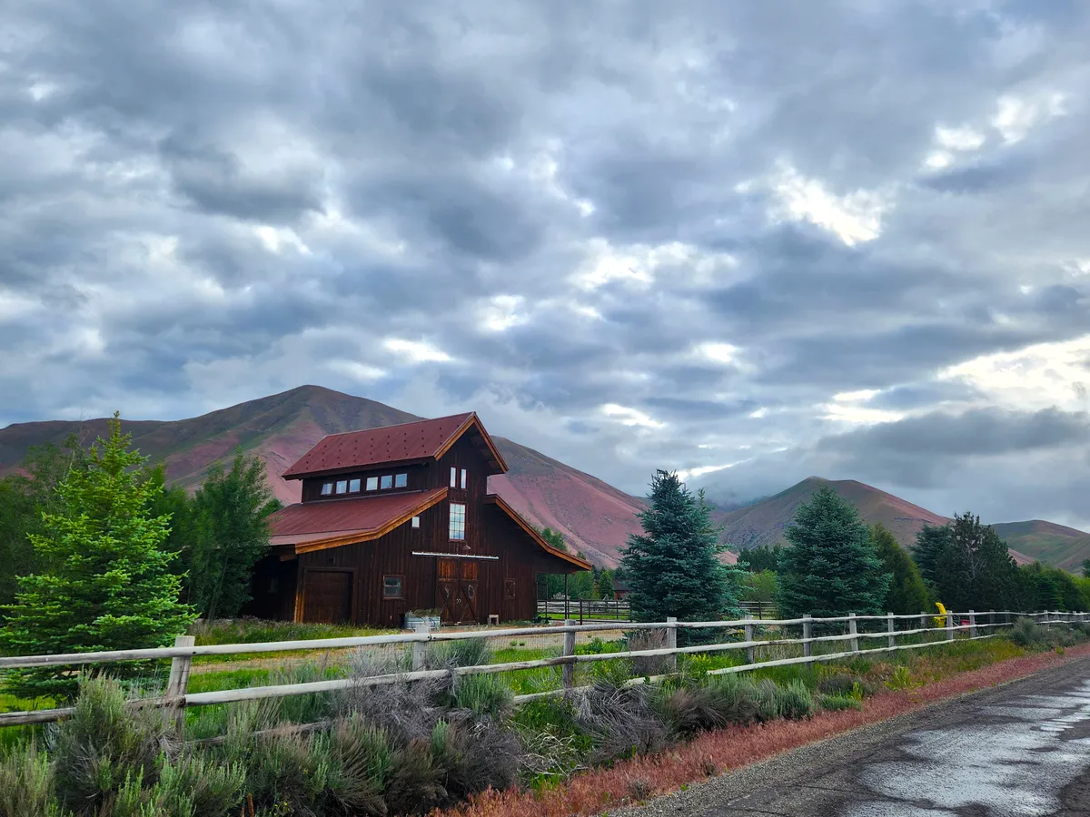 Rustic cabin in Idaho