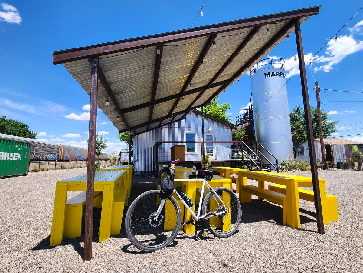 Vintage bicycle in Marfa, Texas