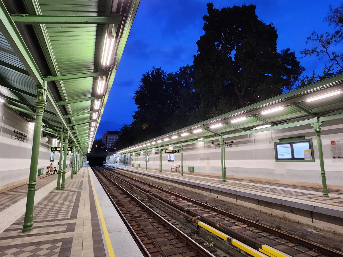 Train lines in Vienna